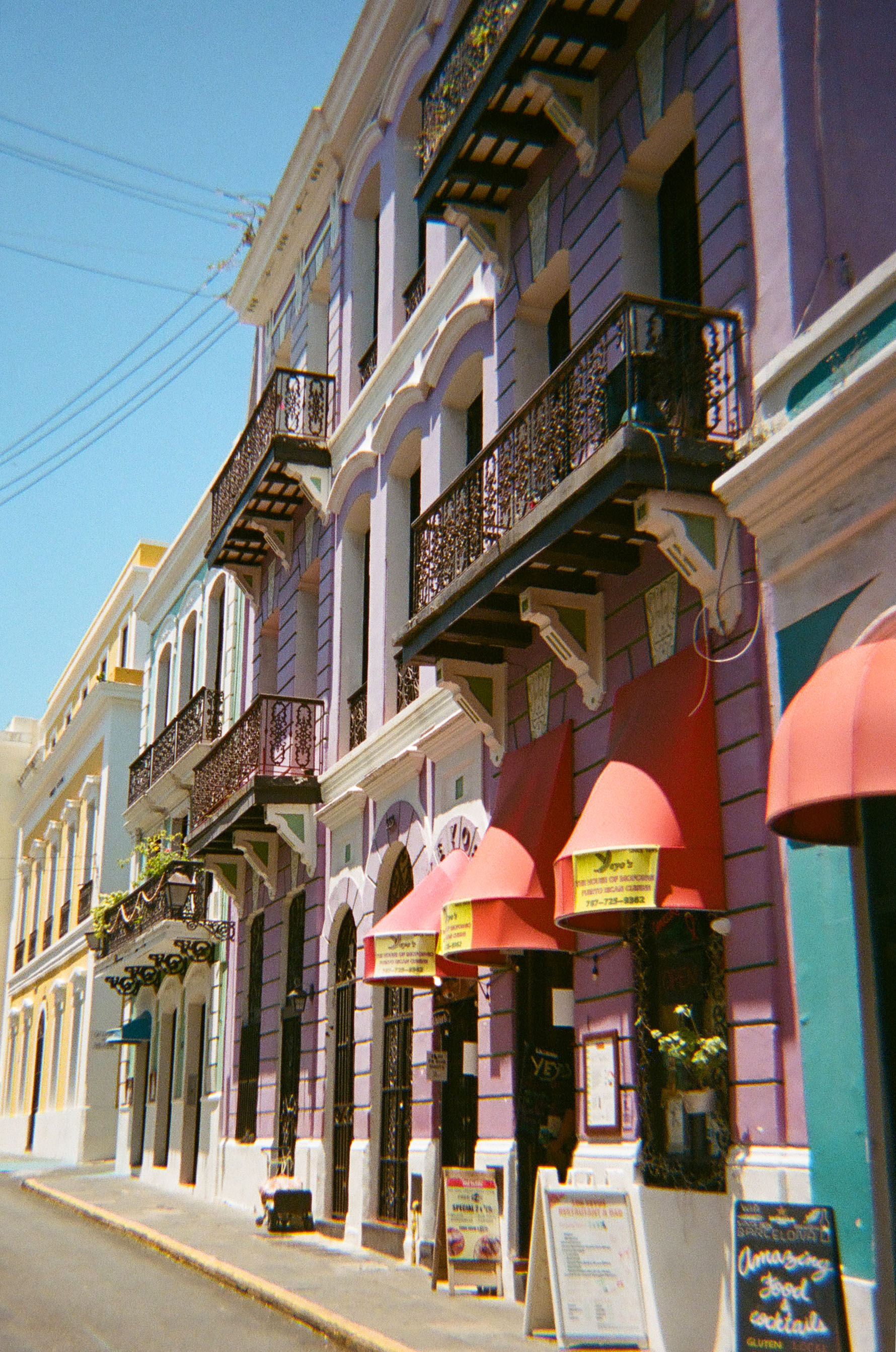 the colorful streets of Old San Juan